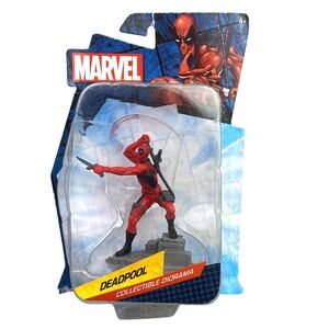 Marvel Deadpool Collectible Diorama Action Figure Toy Monogram Item 67991 3" NEW